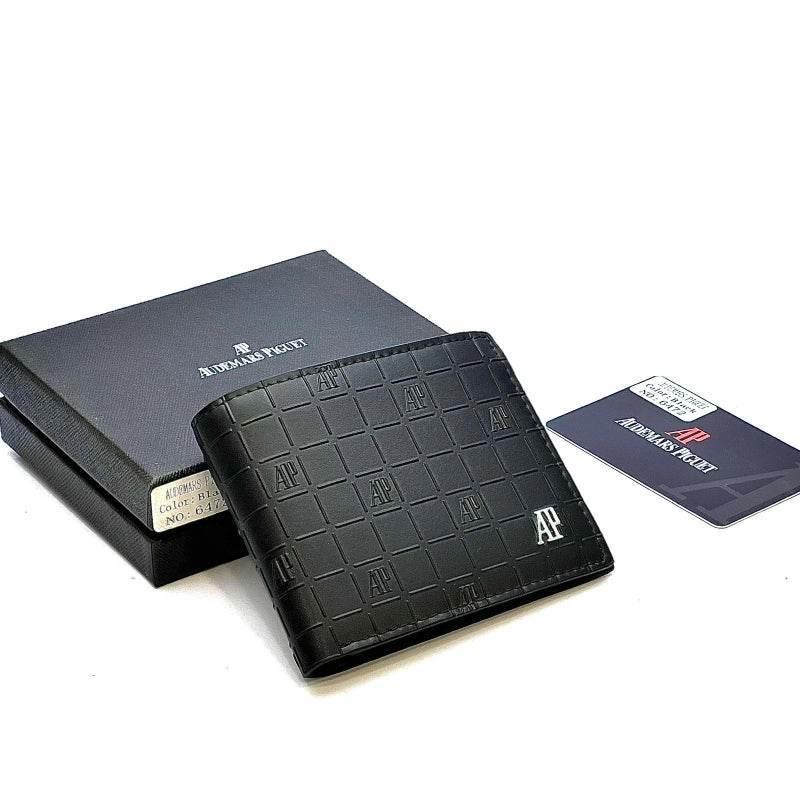 Audemars Piguet Black Leather Wallet - Shoppoint