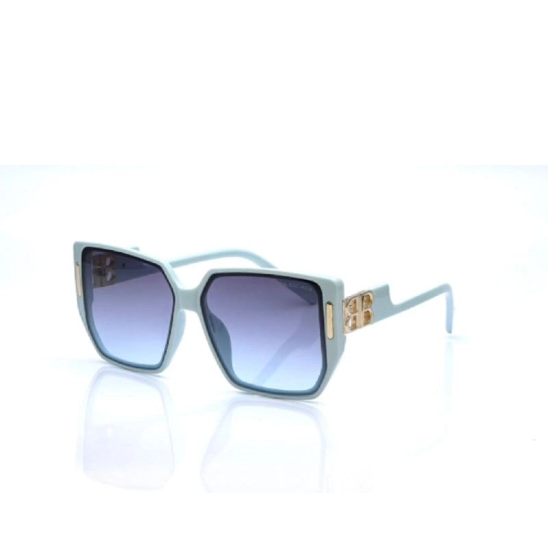 Balenciaga 21035 Blue Square Sunglasses