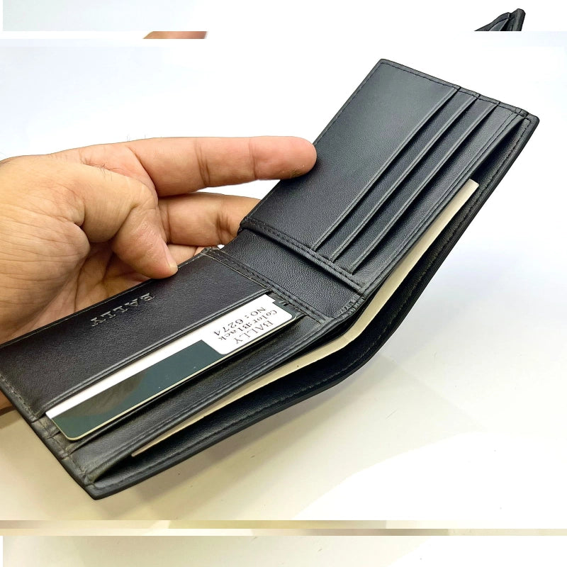 Bally Leather Wallet for Men inside pic