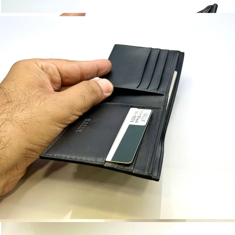 Bally Leather Wallet for Men inside picture