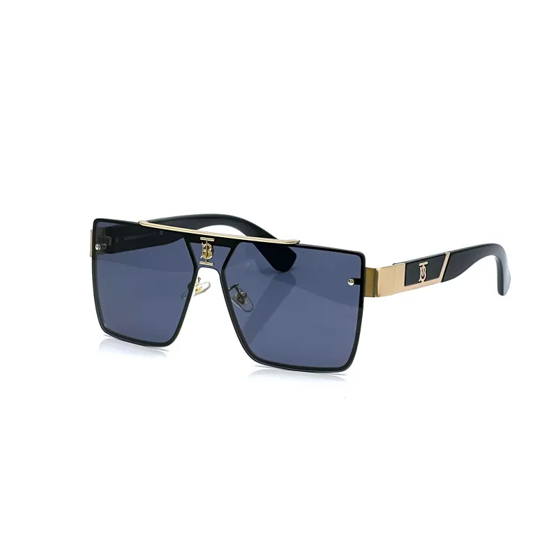 Burberry 22378 black gold sunglasses