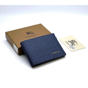 Burberry Blue Bifold Wallets