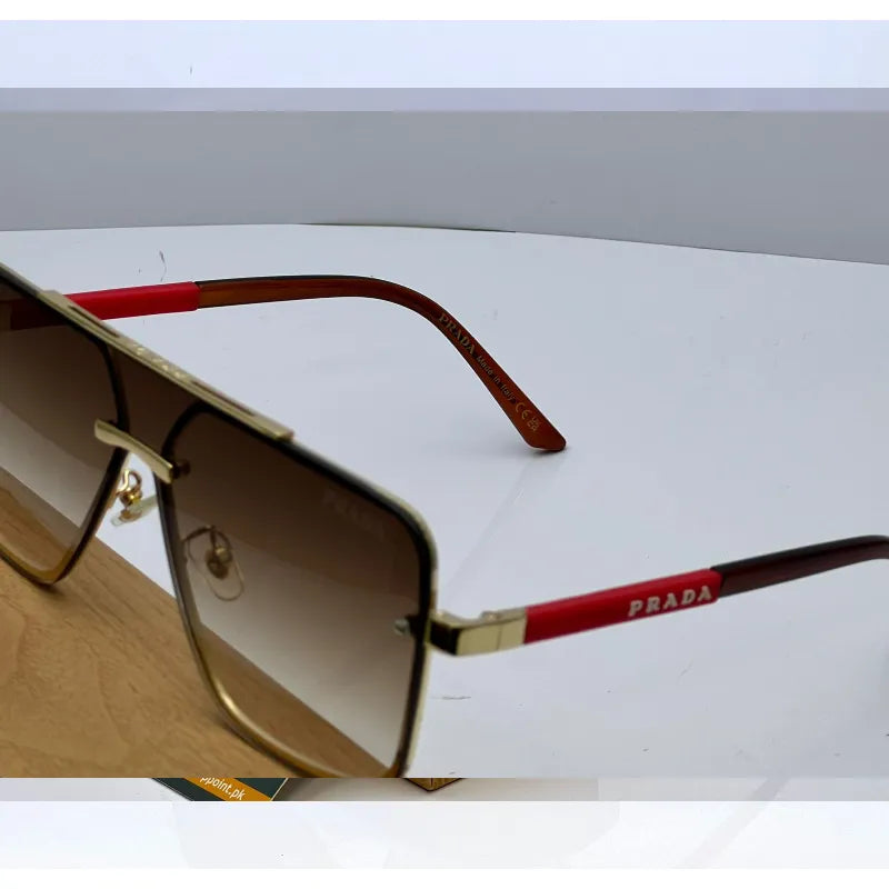 Buy Prada Golden Sunglasses