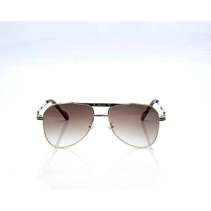Cartier TJ72329 Golden Brown Sunglass