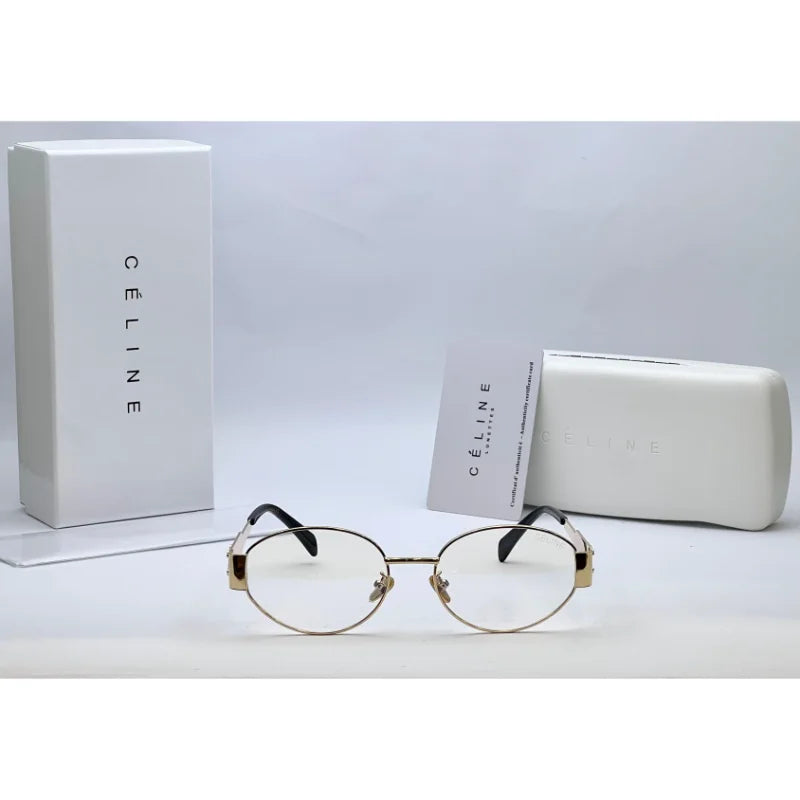 Celine Golden TRIOMPHE Metal Sunglasses