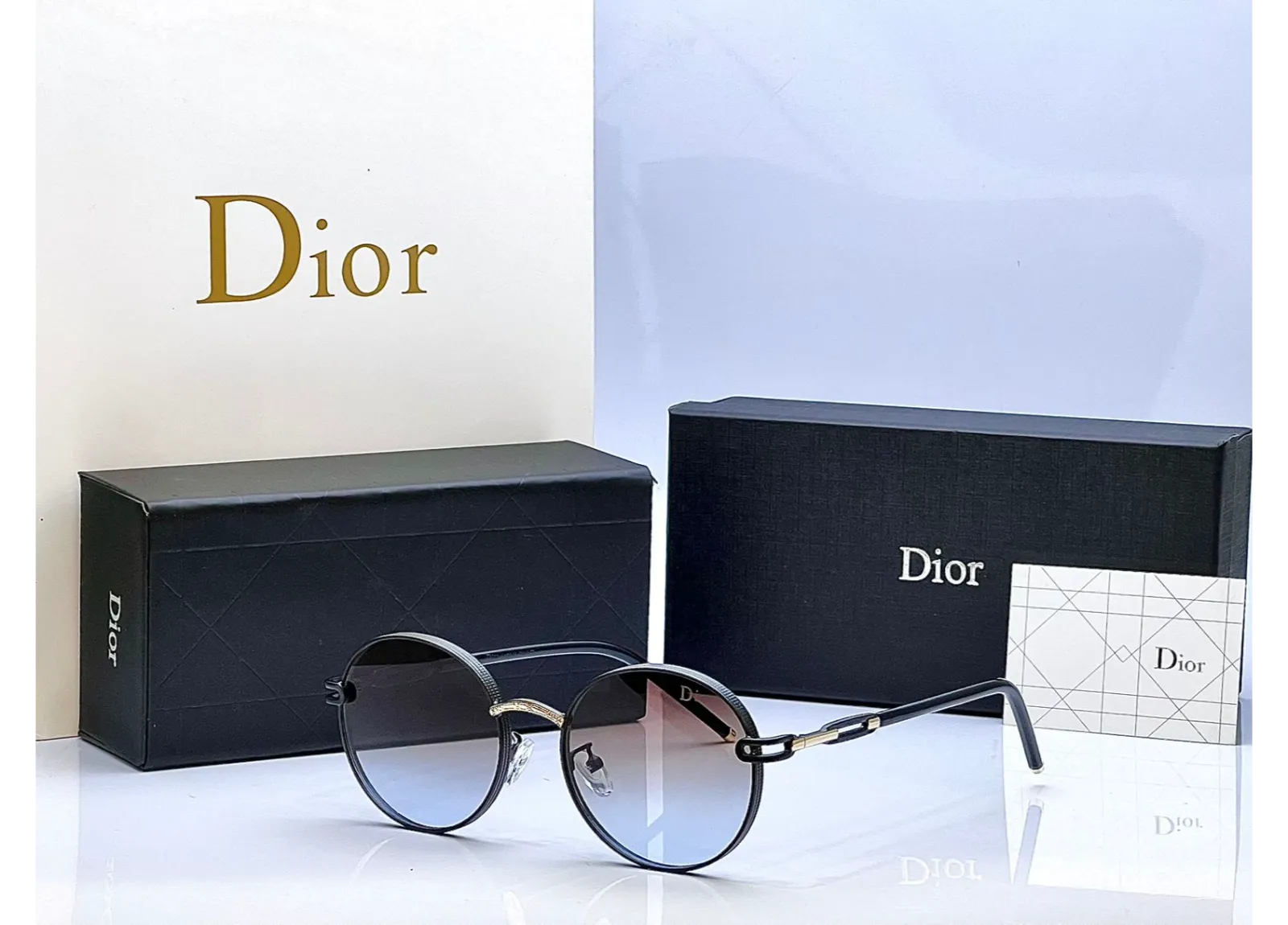 Dior Round Double Shade Sunglasses
