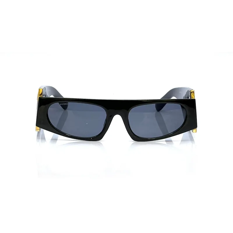 Dolce&Gabbana DG4412 Black With Golden Logo Sunglass