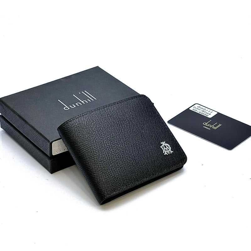 Dunhill Black Leather Wallet for Men