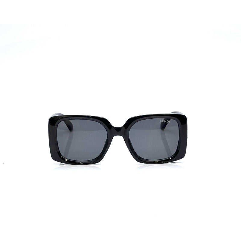 Fendi Black Square Sunglass