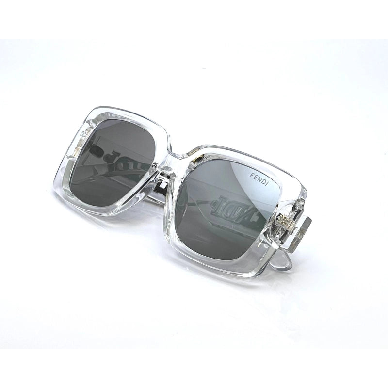 Fendi Transparent Square Sunglasses for Women