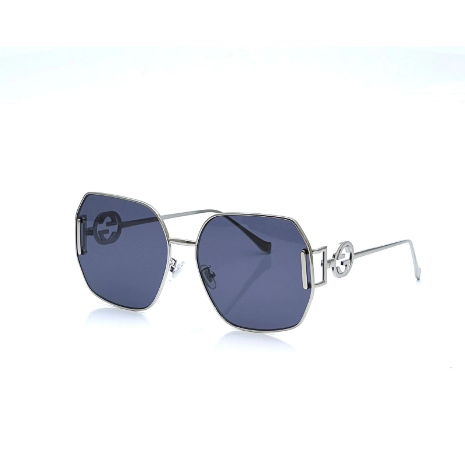 Gucci 5062 Silver Black Sunglass