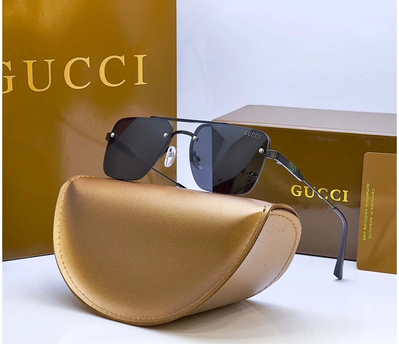 Gucci 5077 Black Sunglass