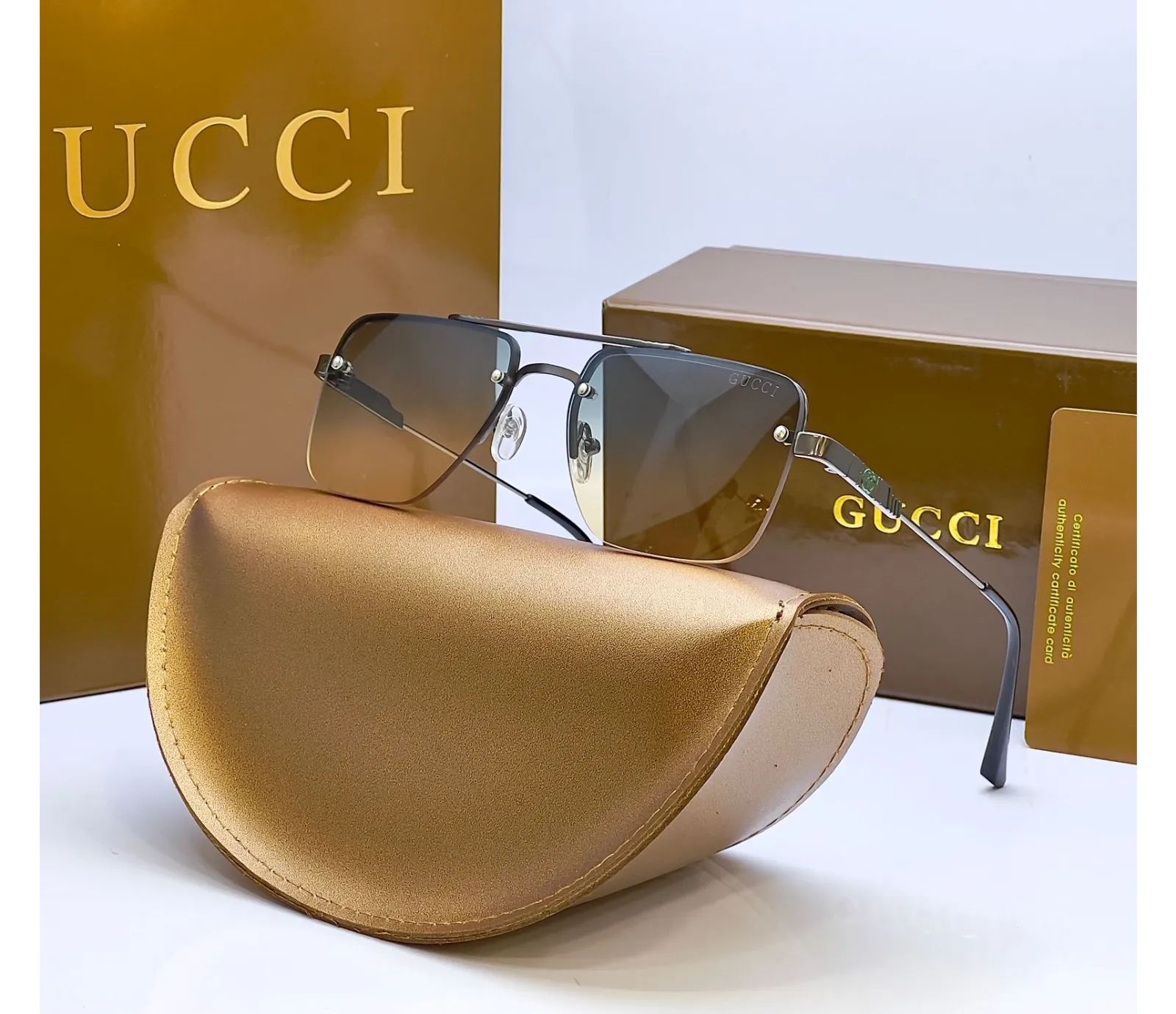 Gucci 5077 Double Shade Sunglass