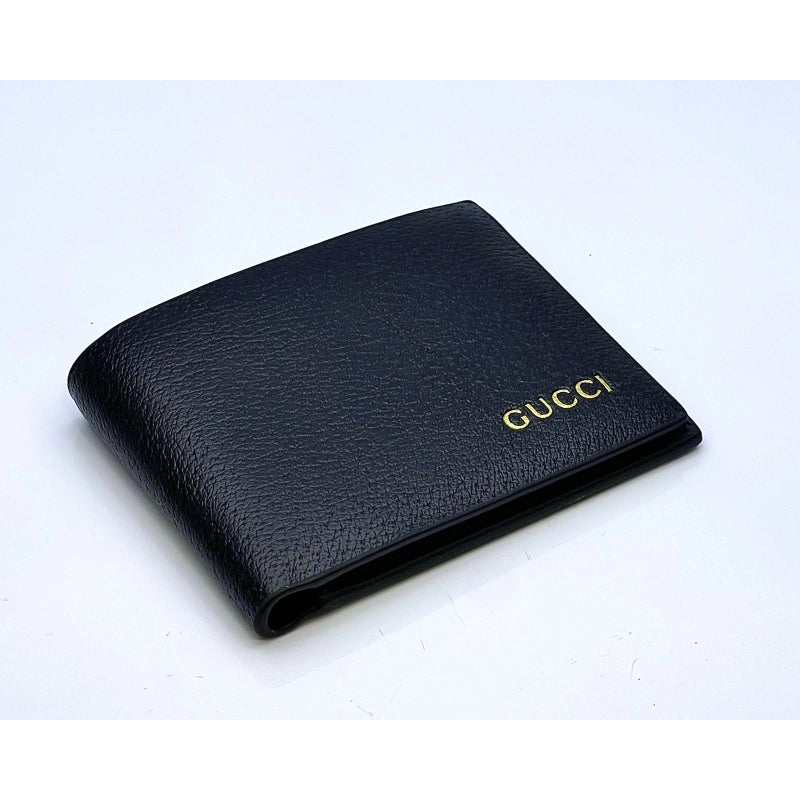 Gucci Black Texture Wallets