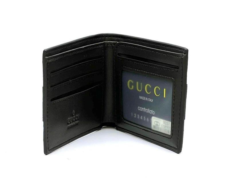 Gucci Brown Tecture Wallet Men inside