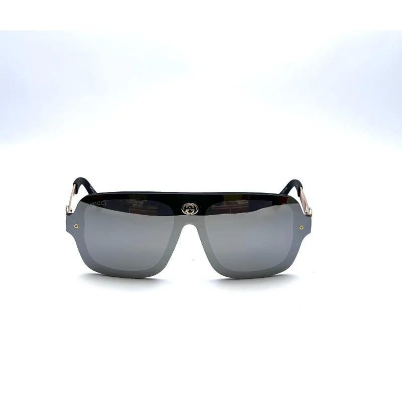 Gucci Black Mirror Sunglasses