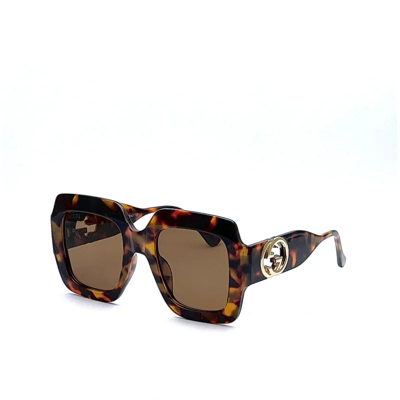 Gucci Brown Oversized Sunglasses