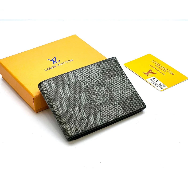 LV Signature Gray Wallet
