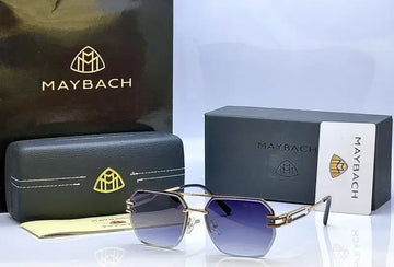 Maybach 2493 Cut Shape Golden Sunglasses