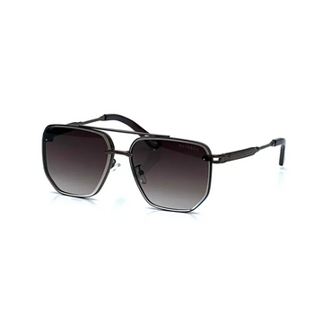 Maybach Copper Brown Dark Shade Cut Shape Sunglasses