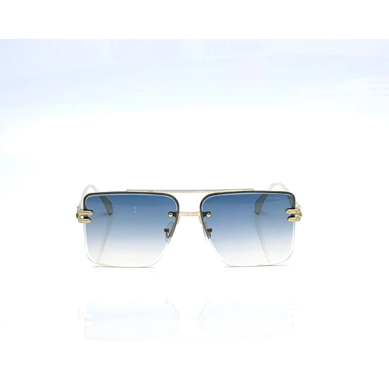 Maybach Square Golden Double Shade Sunglass