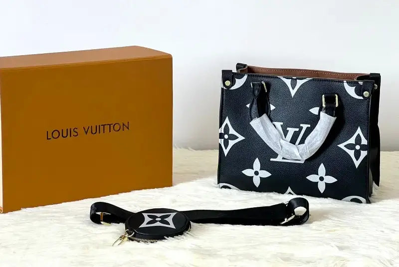 OnThe Go MM Bicolor Monogram Small