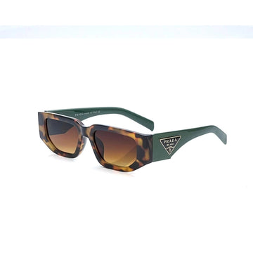 Prada 6002 Brown Green Sunglasses