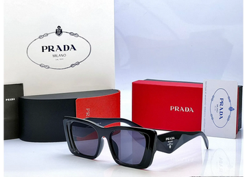 Prada 6076 Black Cat Eye Sunglasses