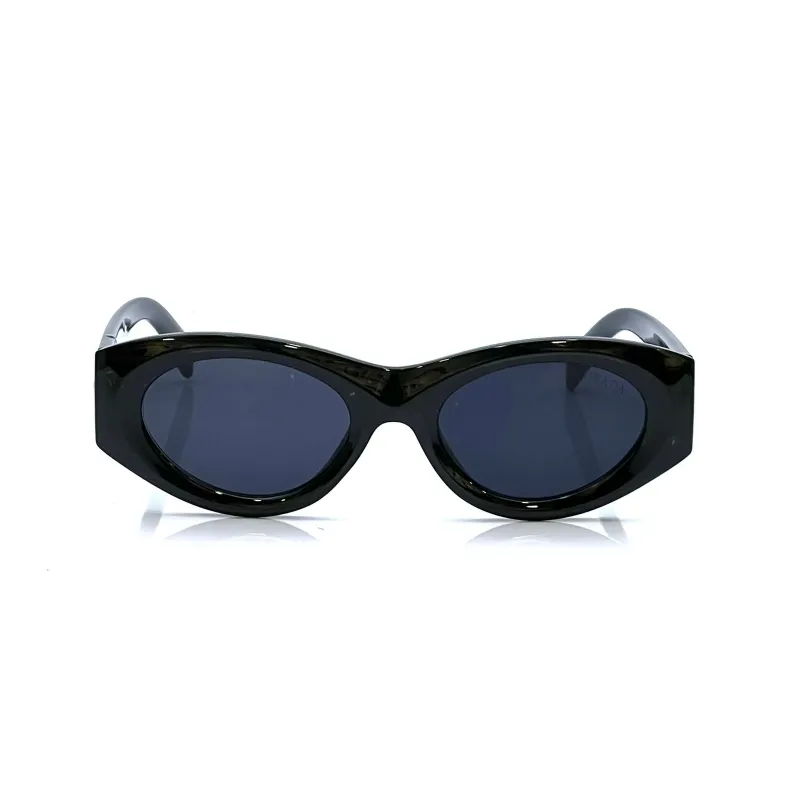 Prada SPR 20Z Black Color Sunglasses With Triangle Logo