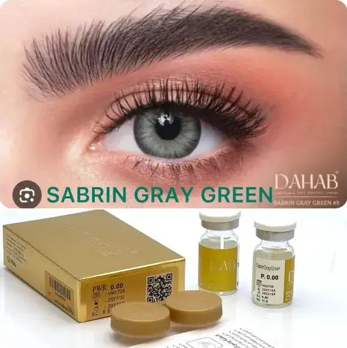 Sabrin Gray Green Dahab Lens