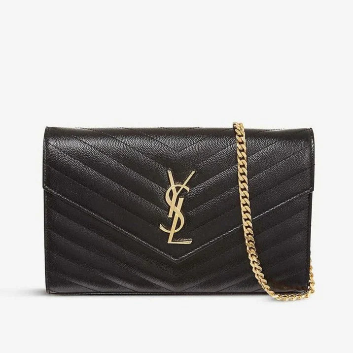 Saint Laurent Logo Plaque Cross Body Ladies Bag