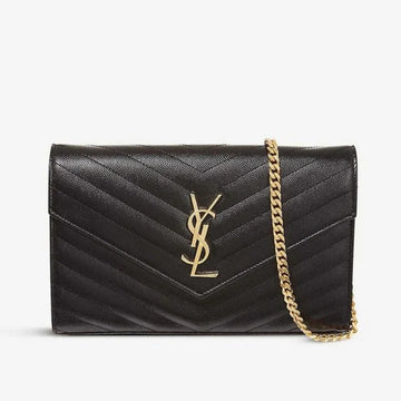 Saint Laurent Logo Plaque Cross Body Ladies Bag