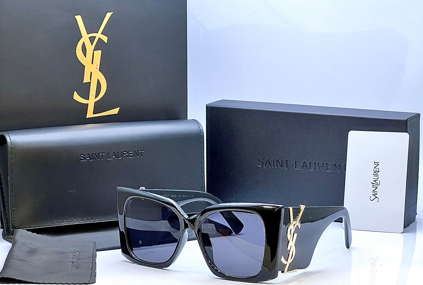 YSL Black BLAZE Sunglasses