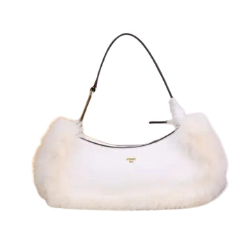 Fendi OLock Swing Bag White Color