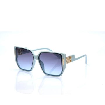 Balenciaga 21035 Blue Square Sunglasses