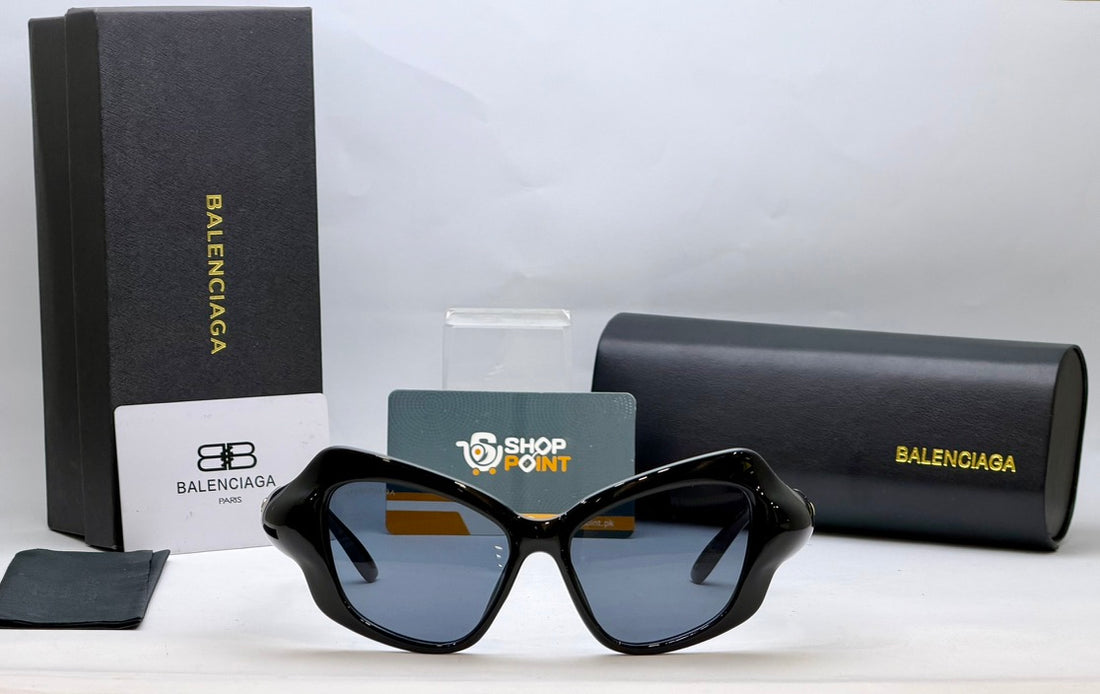 Balenciaga Black Cat Eye Sunglasses
