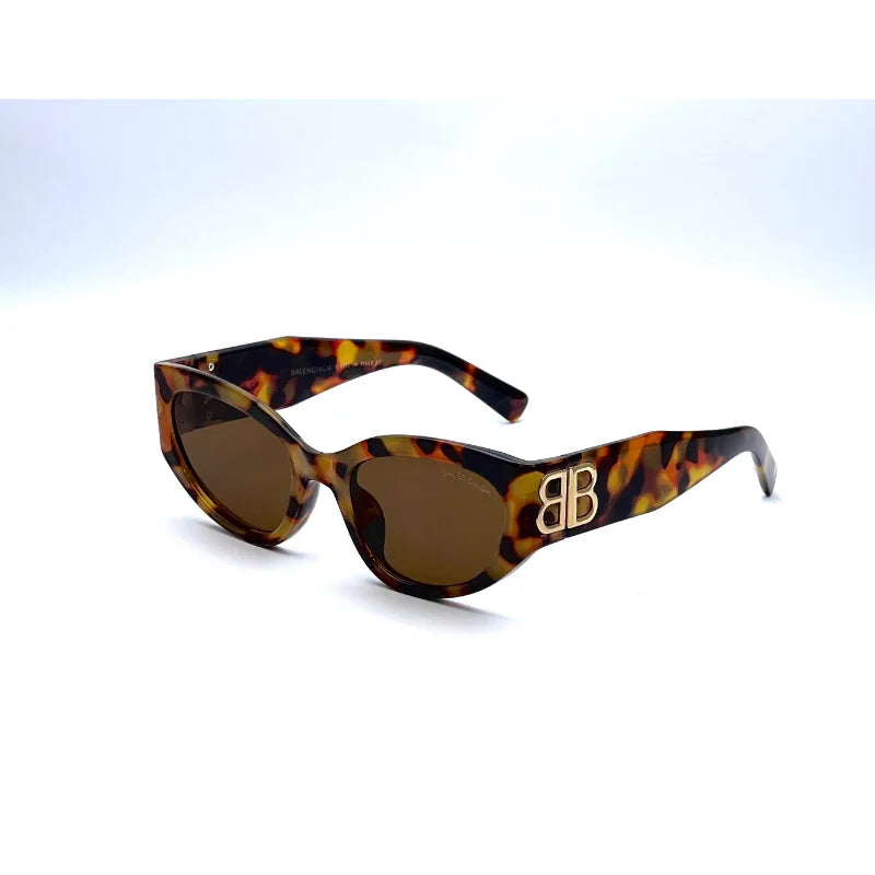Balenciaga Bossy Round Af Sunglasses in Black