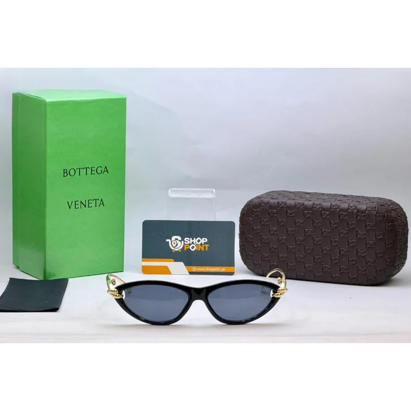 Bottega Veneta Slim Cat Eye Sunglasses