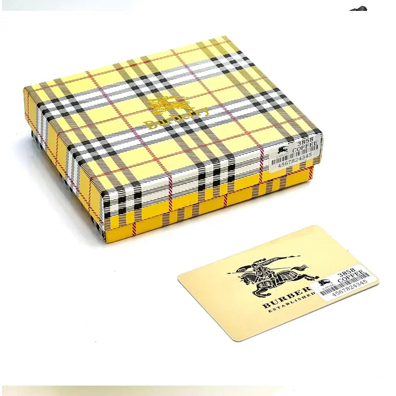 Burberry Texture Wallet Brand Box