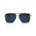 Buy Maybach Black Gold Shade Square Sunglass