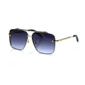 Buy Maybach Golden Black Purple Double Shade Square Sunglasses