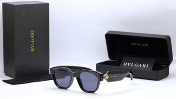Bvlgari Black Angular Sunglasses