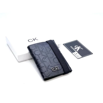 Calvin Clein Black Engraved Wallet