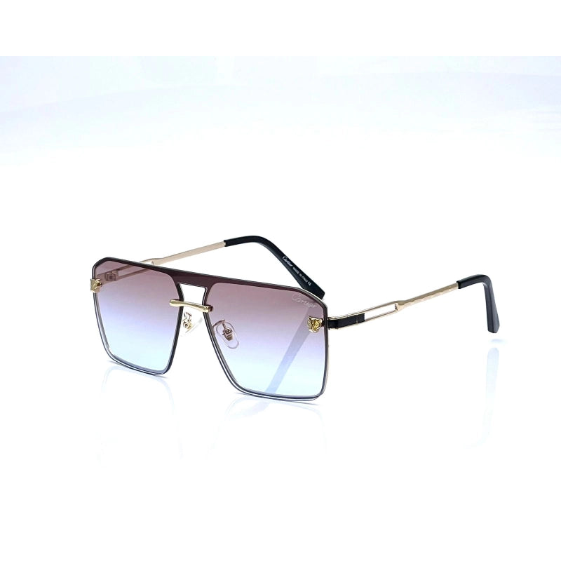 Cartier 23072 Golden Double Shade Sunglasses