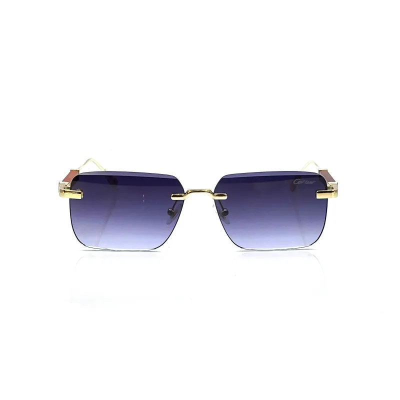 Cartier 3031 Black Gold Sunglasses