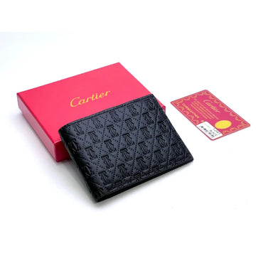 Cartier Black Leather Wallet