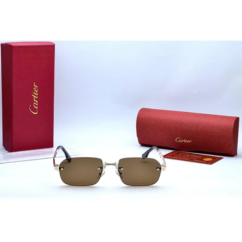 Cartier OW3031 Brown Sunglasses