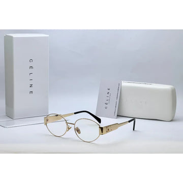 Celine Golden TRIOMPHE Metal Sunglasses