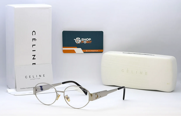 Celine Silver TRIOMPHE Metal Sunglasses