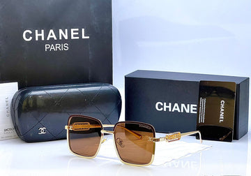 Chanel 5063 Golden Brown Square Sunglasses
